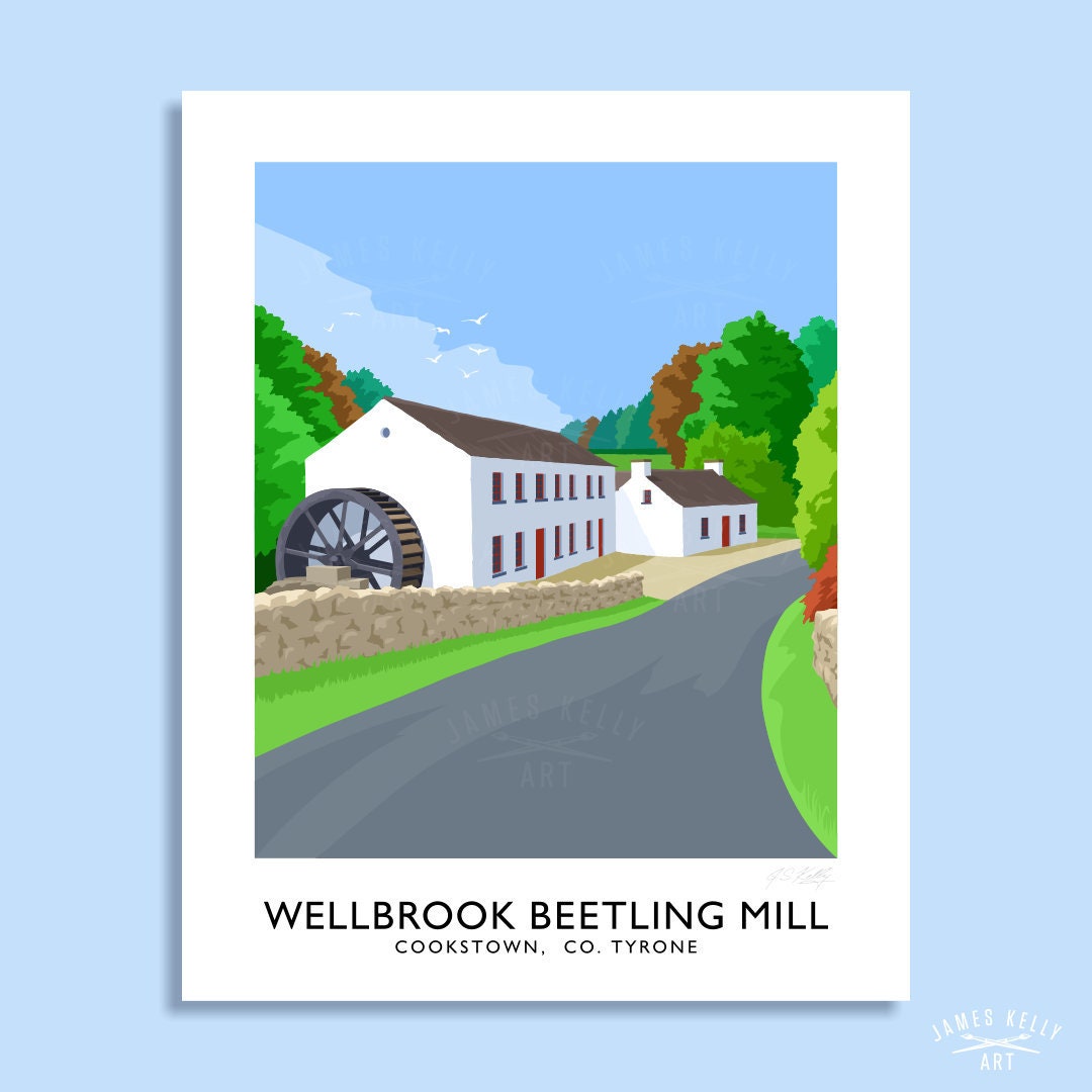 Wellbrook Beetling Mill Cookstown County Tyrone Northern - Etsy