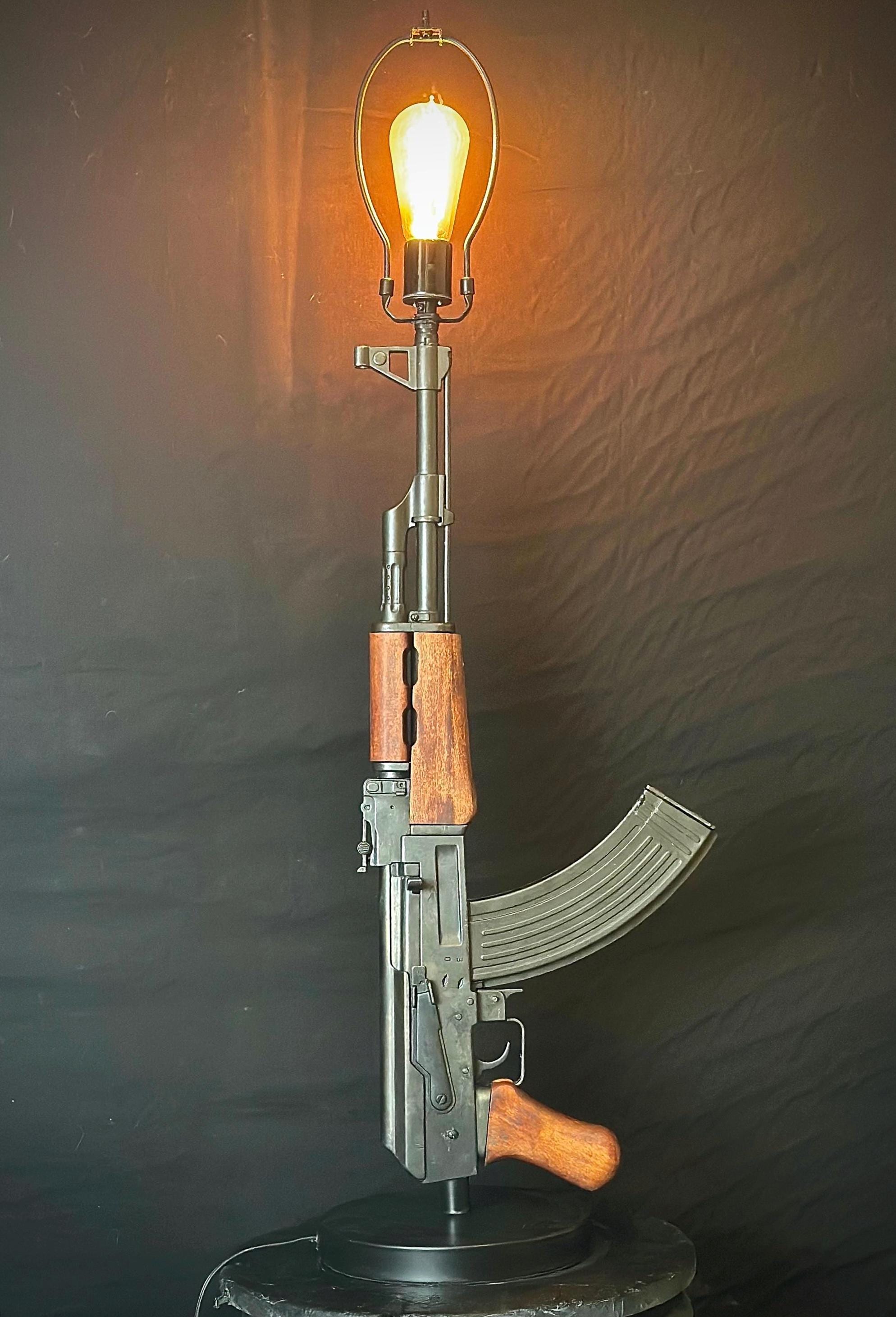 The General — AK-47 Trigger-Operated Table Lamp | Bespoke