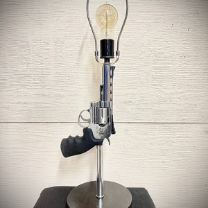 Revolver Table Lamp Gun Lamp