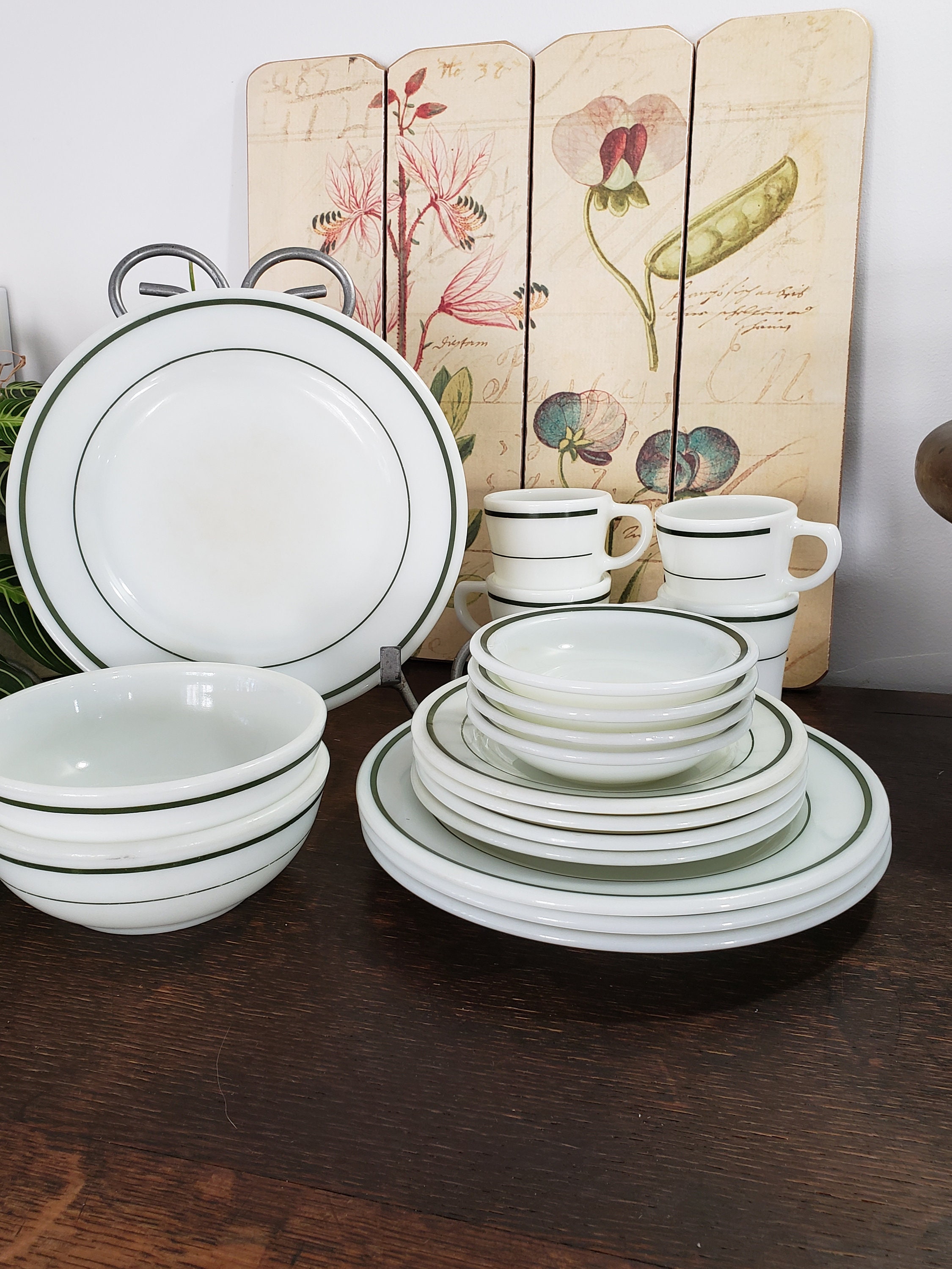 Vintage pyrex dinnerware cheap