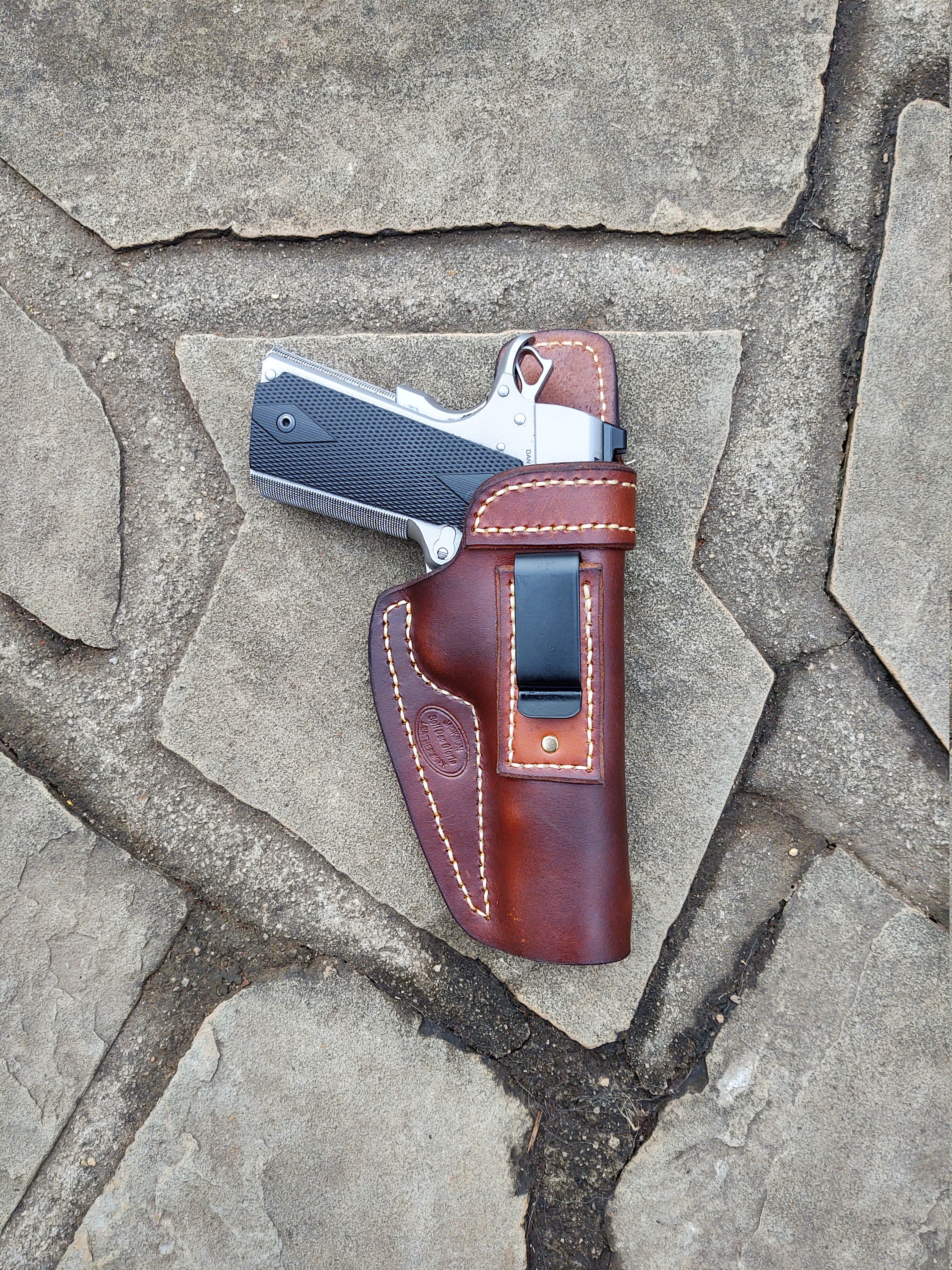 1911-5 Inch IWB Leather Holster