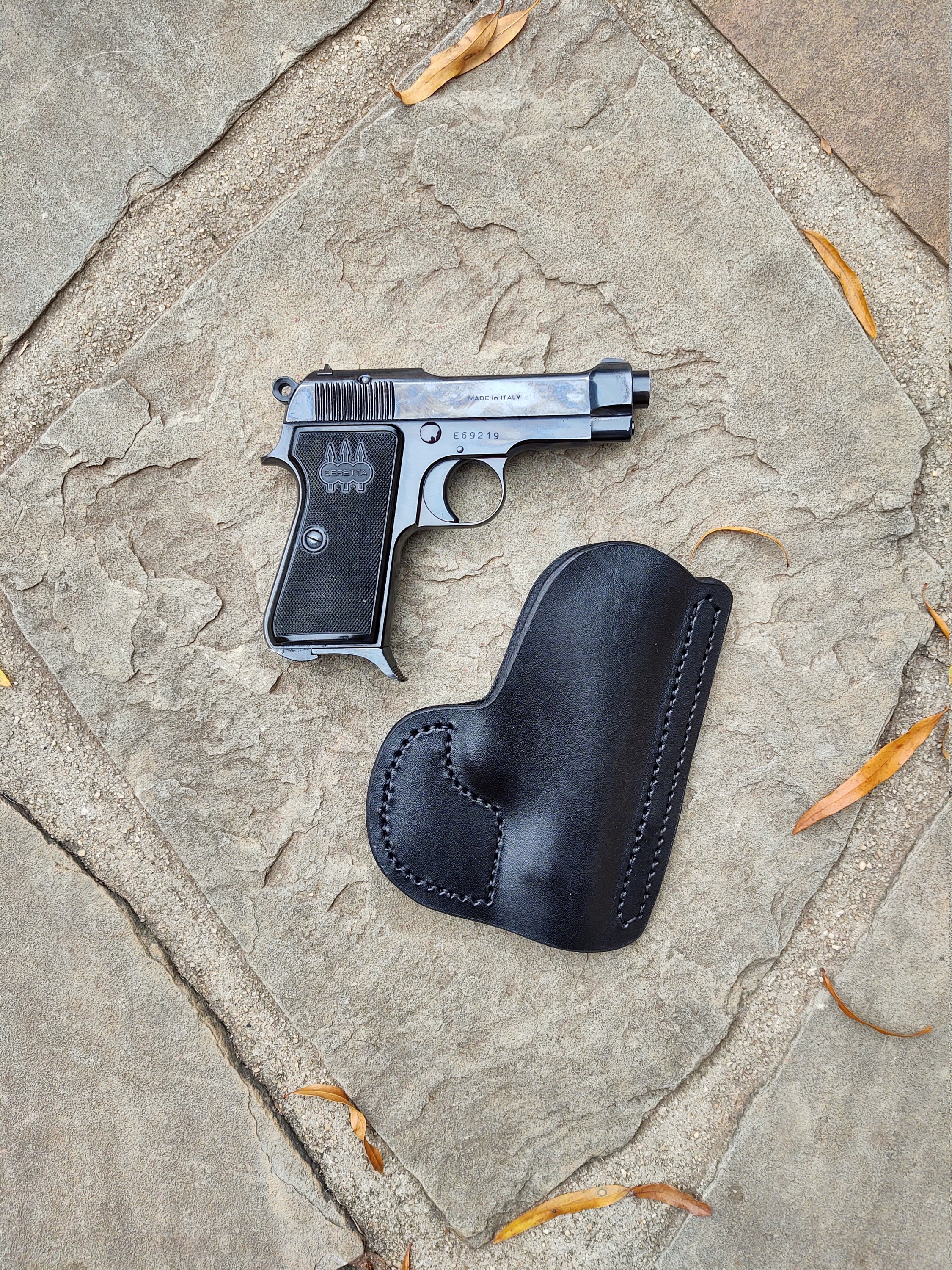 Black Pocket Beretta 1934 Cougar Leather Holster - Etsy