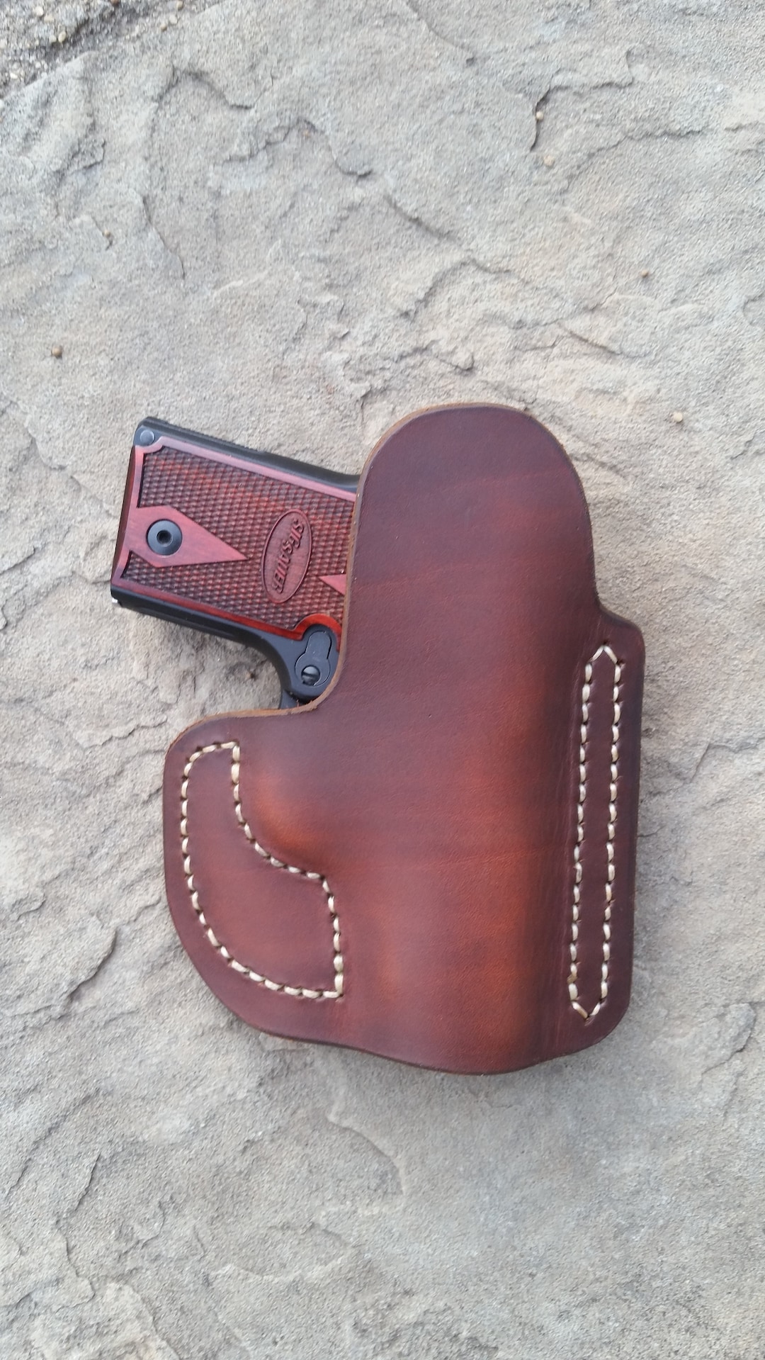 Kevin's Concealment Leather Pocket Holster For SIG Sauer P938 – Wallet-Style For Deep Concealment