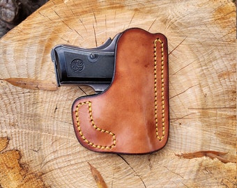 brown / pocket / Beretta 418 25acp/  Beretta Panther/ Beretta Bantam