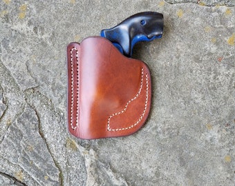 brown pocket holster S&W J-frame