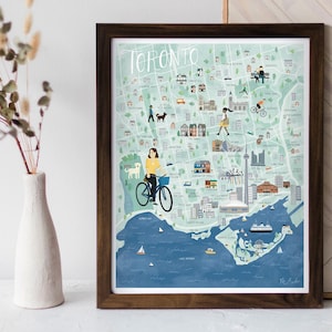 Mapa ilustrado de Toronto