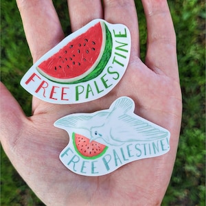 Free Palestine Stickers
