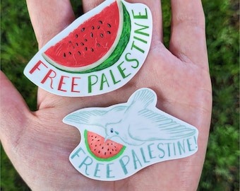 Free Palestine Stickers