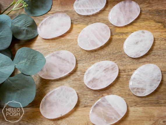 Rose quartz place cards. light pink quartz wedding decor. name tags wedding escort cards quartz slices calligraphy