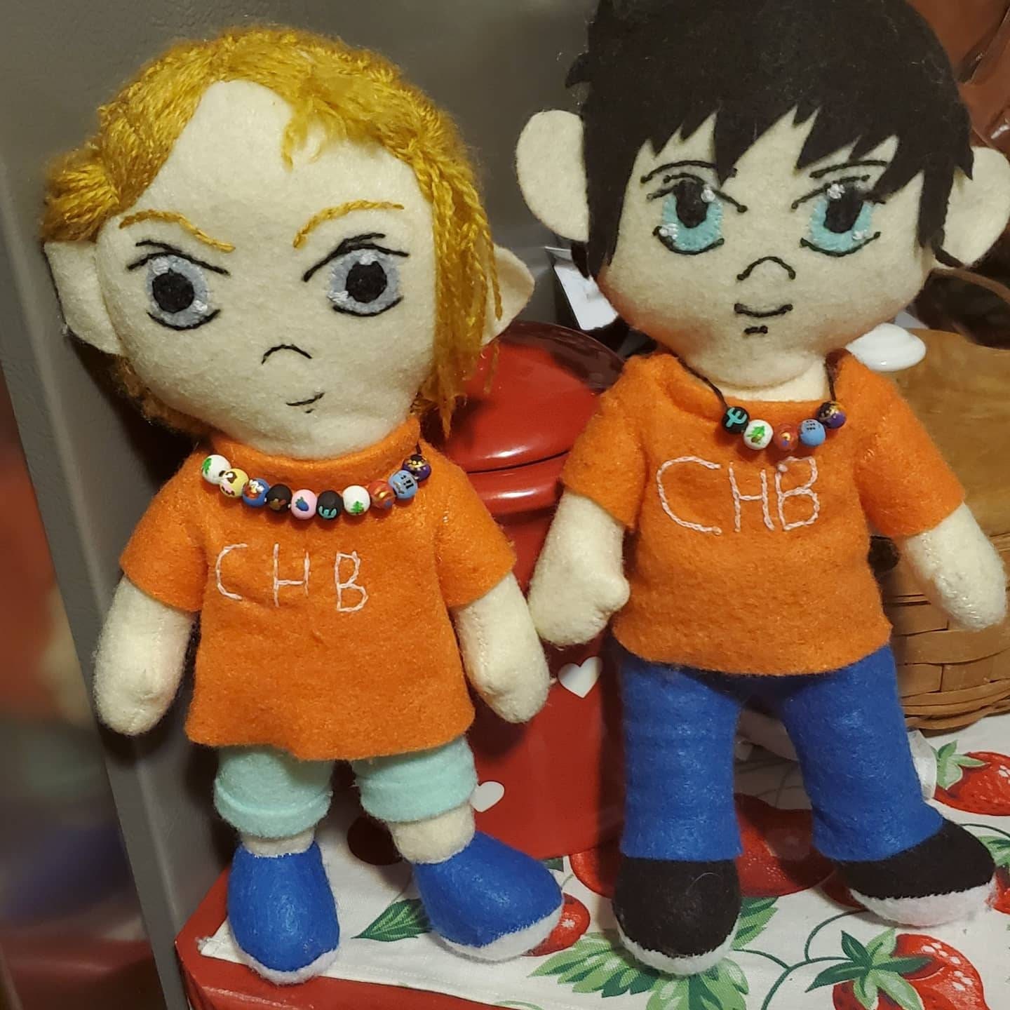 Percy Jackson and Annabeth Chase Inspired Plush - Etsy UK Percy Jackson and Annabeth Chase Inspired Plush - Etsy UK