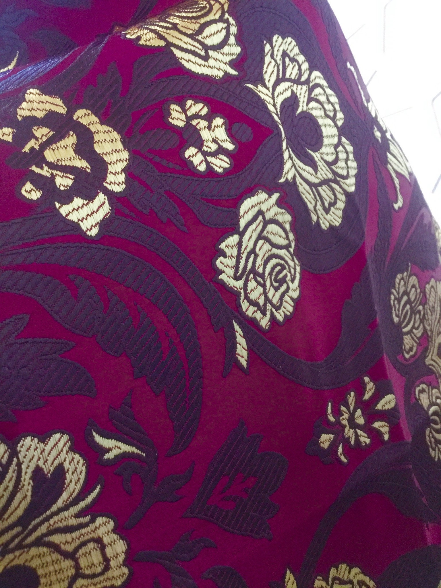 womens red shawl