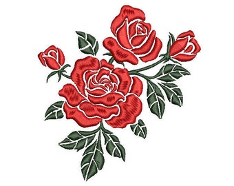 Rose 2024 embroidery design