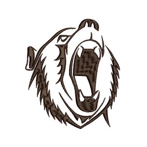 BEAR - machine embroidery design - Instant Download