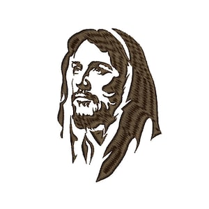 JESUS ANSIKTE - maskinbroderidesign - Direktnedladdning