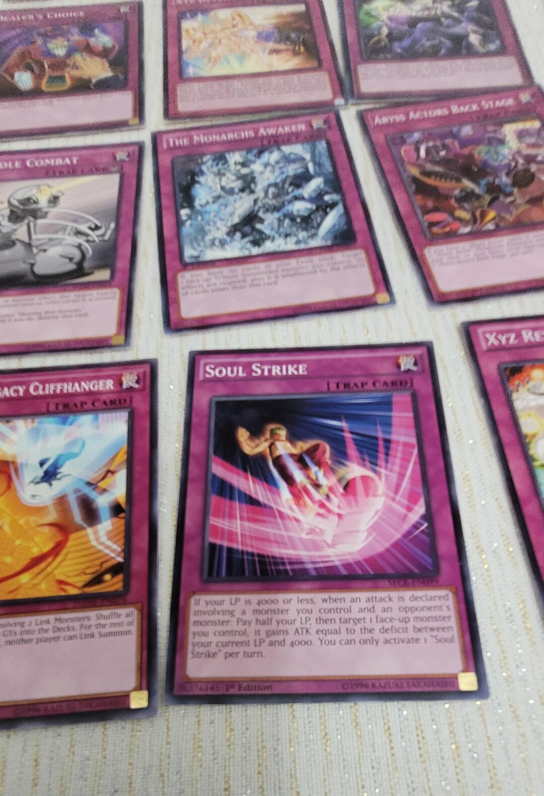 Yu-gi-oh! Trading Cards: 1996 Copyright, First Edition, 188 Card Lot - Etsy
