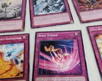 laminated yugioh cards Yu-Gi-Oh! Trading Cards: 1996 Copyright, First Edition, 188 Card Lot