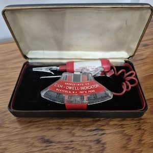 Vintage Arnold Mfg. Co Ca-Dwell Indicator from the 1940s to 1950s