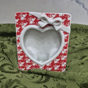 Vintage Ceramic Heart Frame - Etsy