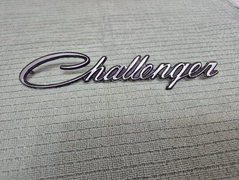 Vintage Muscle Car Emblems, Duster, Challenger and GT - Etsy