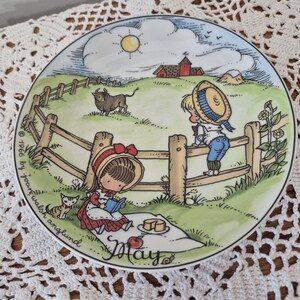 Joan Walsh Anglund Month Plates - Etsy