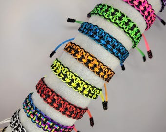 Bright & Edgy Satin Cord Bracelet