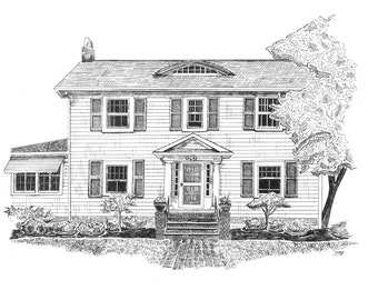 Custom House Portrait