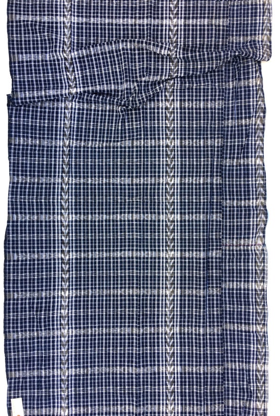 Tissu guatémaltèque, Vintage coton, bleu, blanc, noir d’éclat, Ikat, soupçon d’éclat, noir Boho Home Decor 5ee07d Tissu guatémaltèque, Vintage coton, bleu, blanc, noir d’éclat, Ikat, soupçon d’éclat, noir Boho Home Decor 5ee07d