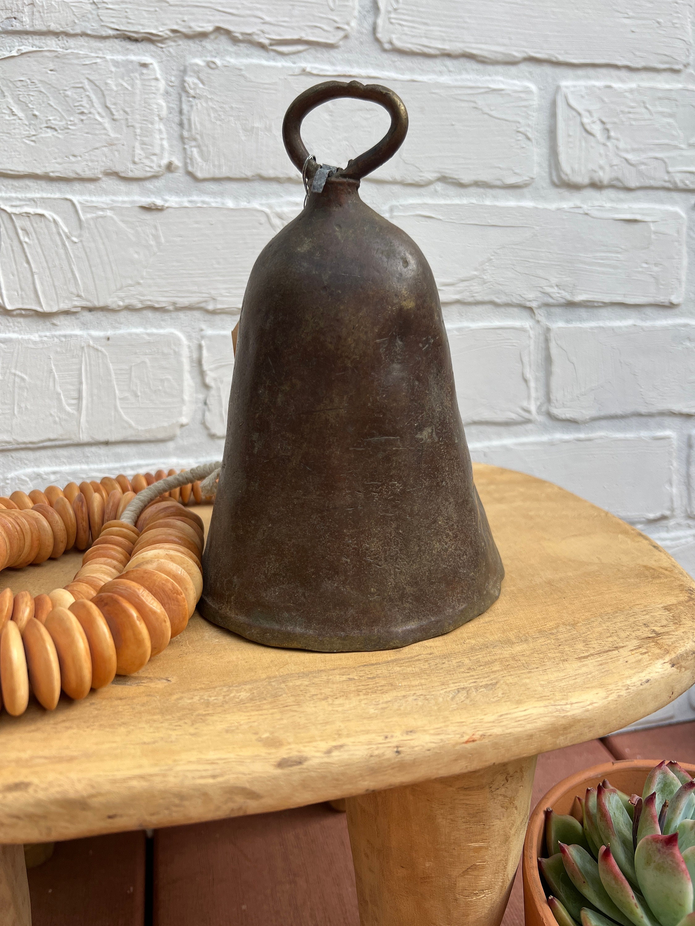 Deep Toned Traditional Indian Copper Cow Bells, Fair Trade – Cultural  Elements