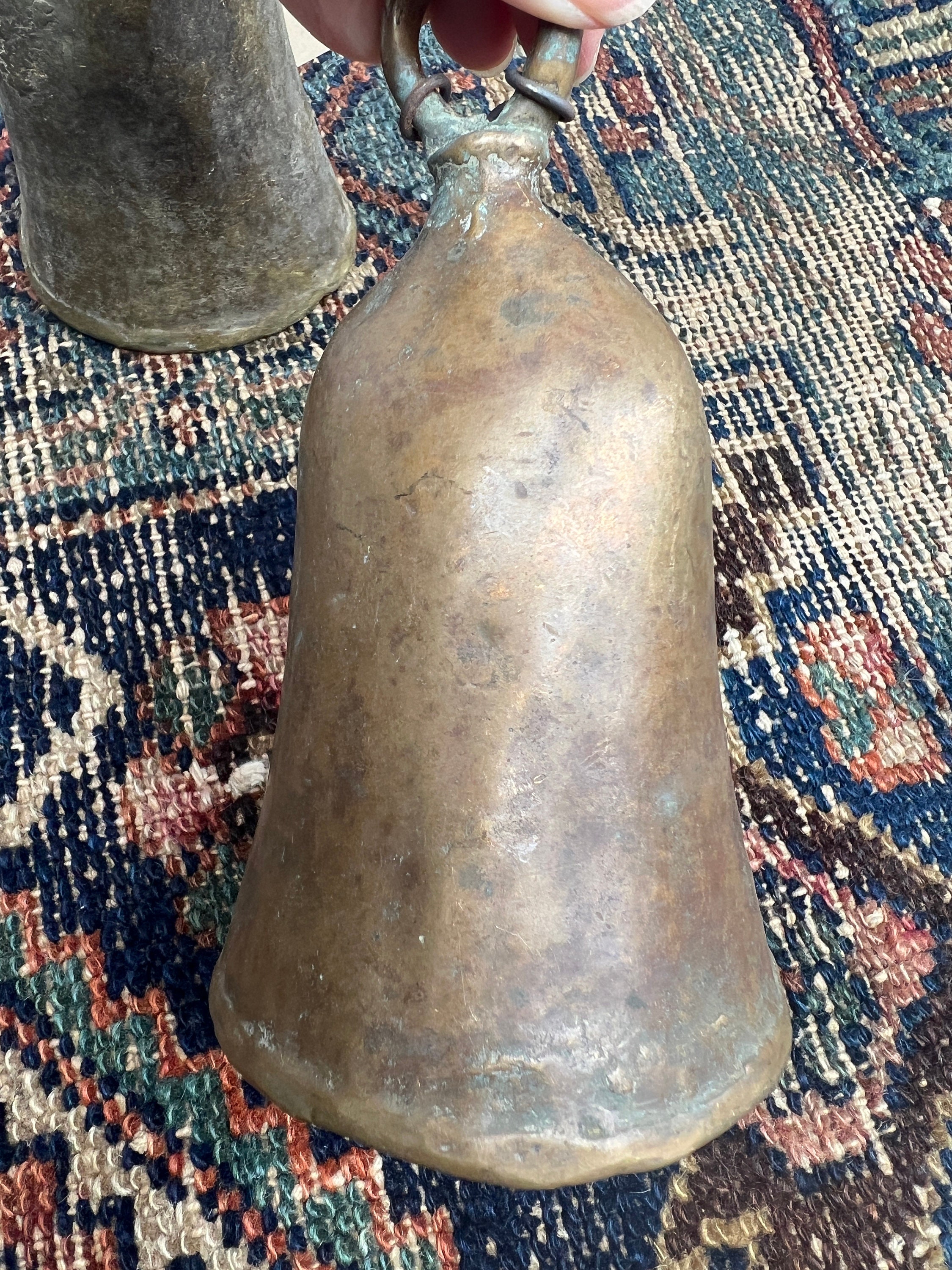 Large Antique Nigerian Brass Bell