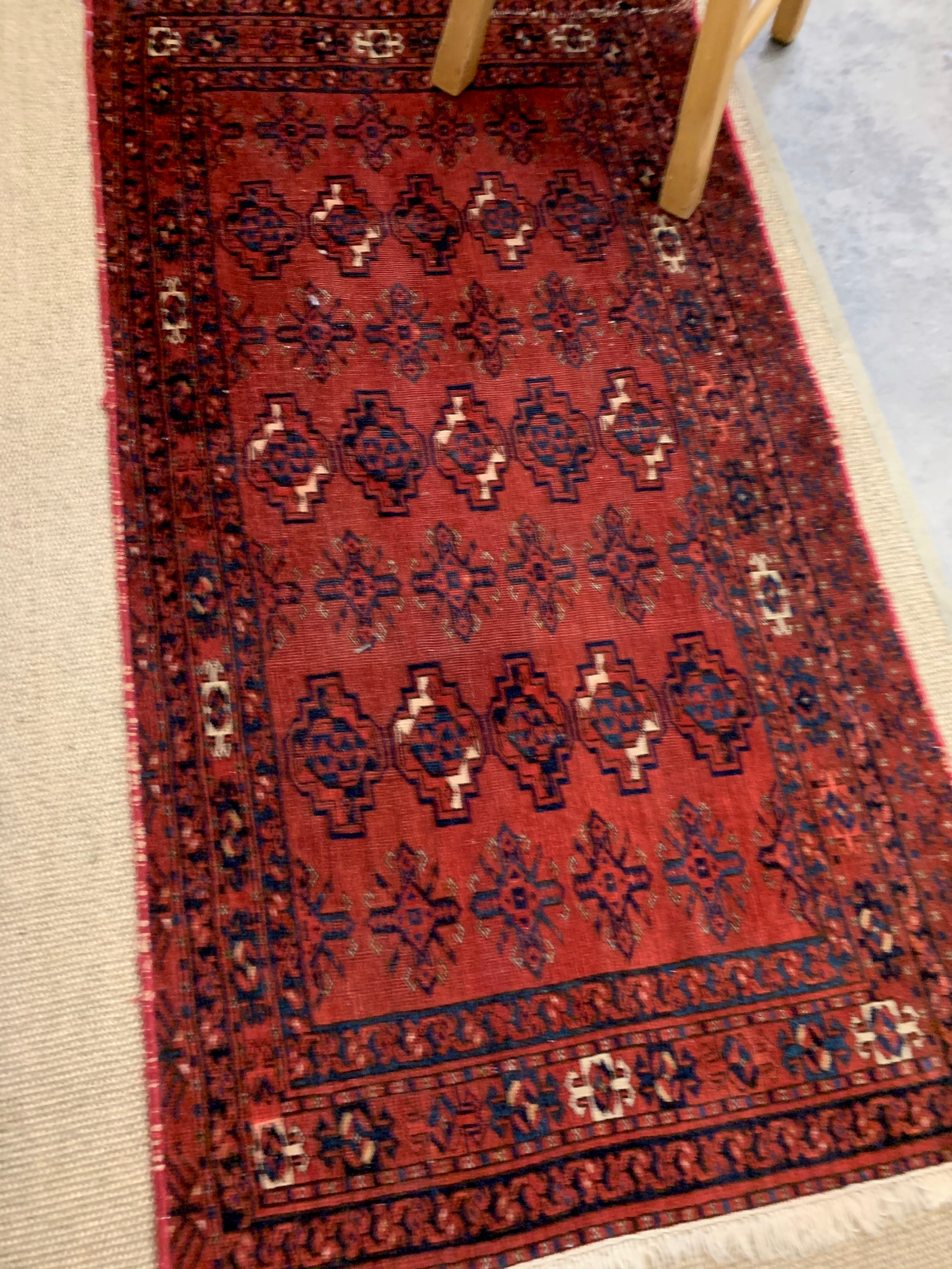 Vintage Rug, Vintage Boho Carpet, Bohemian Accent rug, Morrissey Fabric