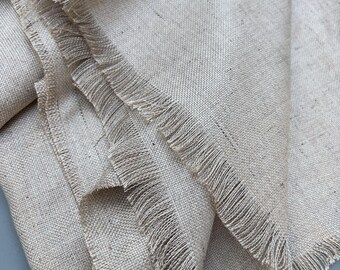Linen Silk Blend fabric Remnant- fabric end cut- 2 yard piece- quilting- crafting- silk/linen sample cut, Discount linen, Off price linen
