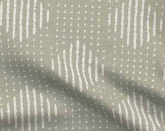 Boho fabric cotton mud cloth design, African style fabric, rust color upholstery weight, cut and sew fabric print