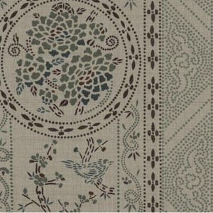 Vögel und Blumen Tapete- Traditionelle ungeklebte Tapete- Chinoiserie-Stil Wandkunst, Gedämpfte asiatische Blumentapete- Japanisches Wohndekor