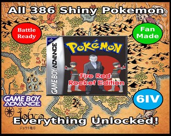 Unlocked Pokemon Snakewood All Shiny Pokemon Fan Made Etsy