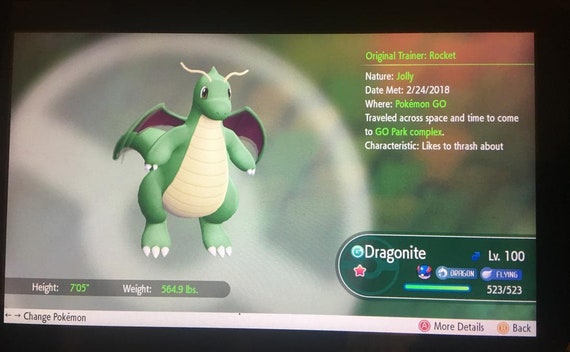 Pokemon Lets Go Pikachu Eevee Ebook Guide On How To Obtain Shiny Dragonite Fast Delivery Nintendo Switch
