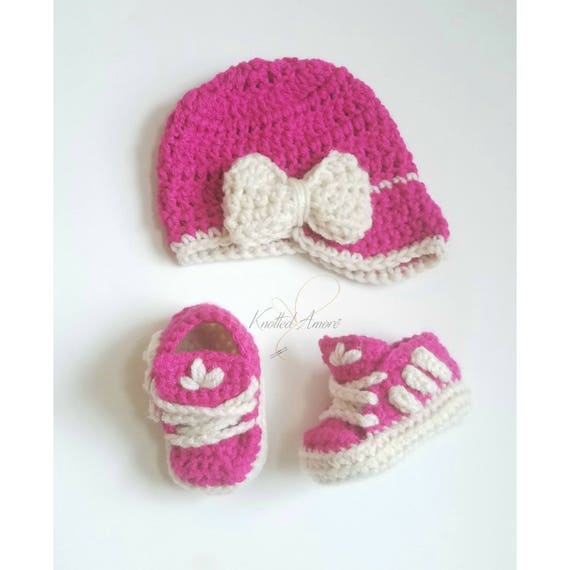 Crochet Baby Girl Set Photo prop Baby 