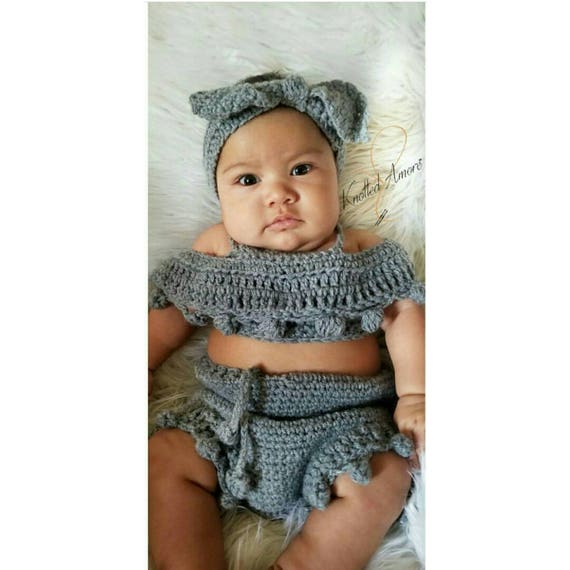 Crochet Crop Top, Crop Top, Baby Top, Baby Tank Top, Boho Baby Top