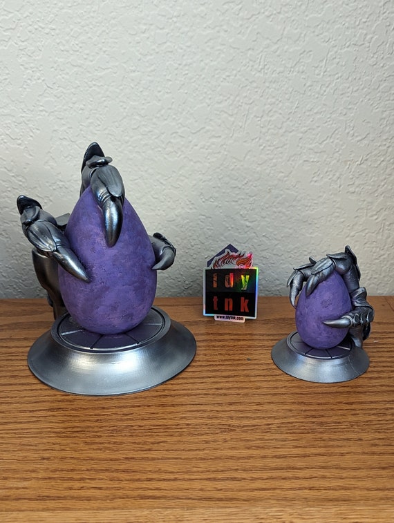 Custom Painted 3D Printed Mighty Morphin Power Rangers the Movie Ivan Ooze  Closed Hyperlock Egg MMPR 