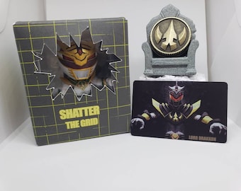 Mighty Morphin Power Rangers Lord Drakkon Custom The Loyal Subjects Vinyl Figure MMPR 25th Anniversary (Second Wave Orders) PRE-ORDER