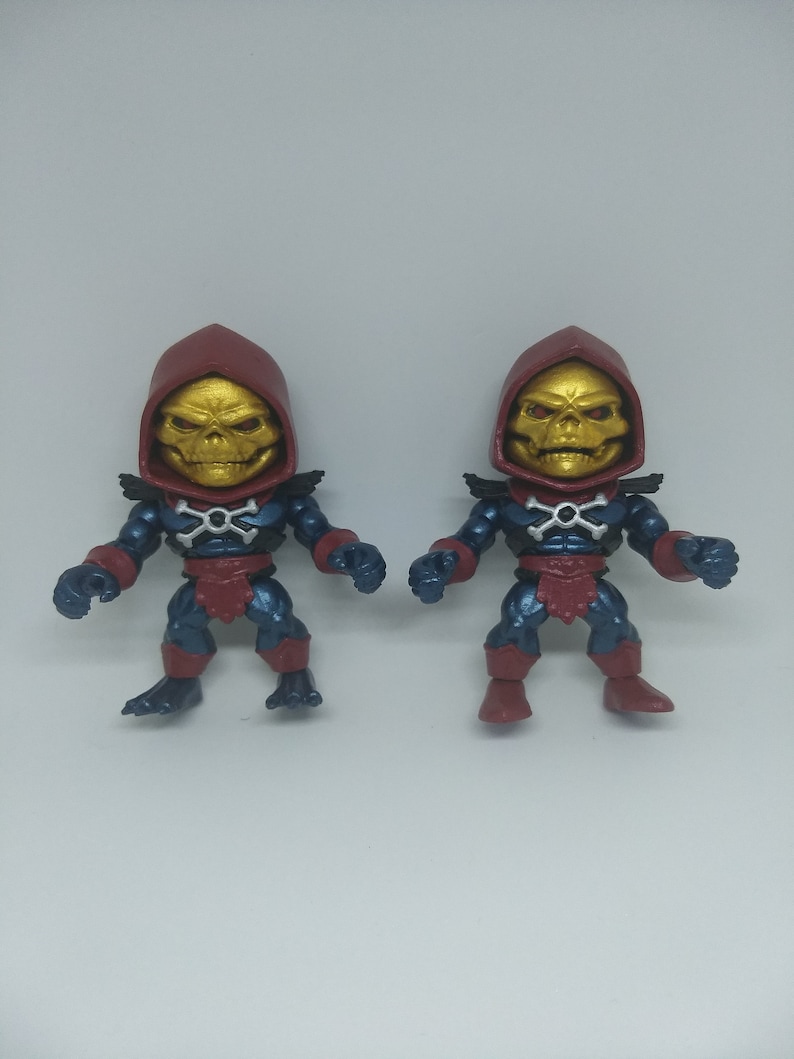 He-Man Masters of the Universe Metallic Blood Skeletor Custom The Loyal Subjects Vinyl Figure HM shops MOTU