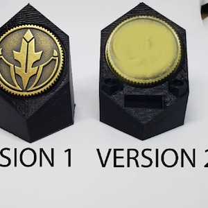 Custom LEGACY and Starlight Studios Mighty Morphin Power Ranger Morpher Coin Stand MMPR