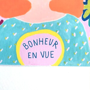 Carte bonheur en vue - carte réconfort - espoir - message positif - ca va aller - encouragement - carte a message - motivation - bonheur image 3