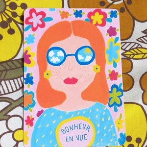 Carte bonheur en vue - carte réconfort - espoir - message positif - ca va aller - encouragement - carte a message - motivation - bonheur image 4