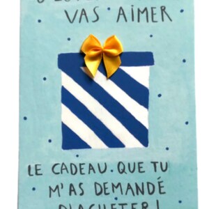 Carte d'anniversaire, carte humoristique, Carte de Noël, Carte cadeau, Carte rigolote, Fête, Joyeux Noël, joyeux anniversaireCélébration, image 2
