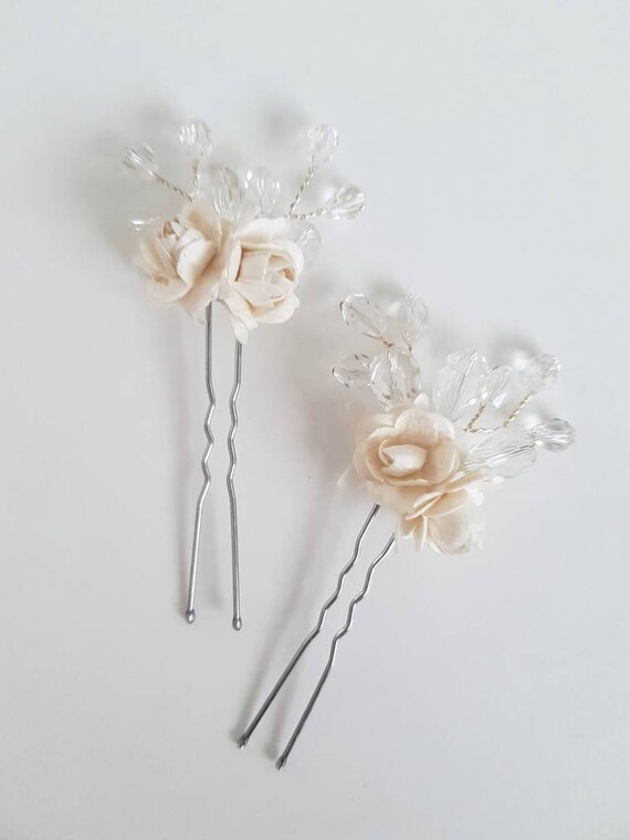 etsy bridesmaid hair accessories