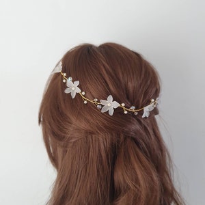 MAYA bridal hair accessories bridal hair piece wedding headband bridal hair vine wedding hair vine hair jewellery boho bride image 2