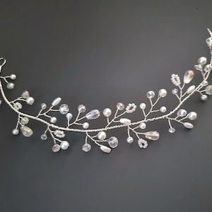 HAILEY | bridal hair vine | wedding hair piece | bridal hair accessories | wedding hair jewellery | bridal headpiece | wedding headband