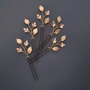 wedding hair pins bridal hair accessories gold hairvine bridesmaid hair pins leaf hair pins wedding hair accessories maple leaf