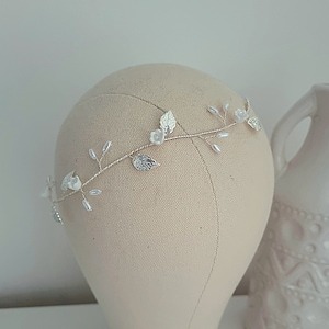 EMMA | hair vine | bridal hair piece | wedding hair piece | wedding headband | leaf hair band | bridal hair accessories | boho bridal hair