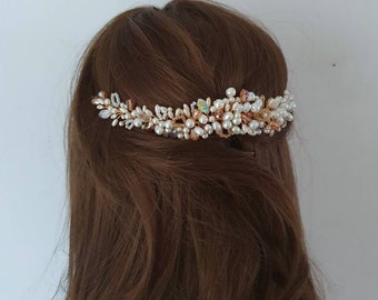 HAZEL | bridal hair piece | bridal hair accessories | wedding hair piece | bridal hair vine | wedding hair piece | bride | tiara